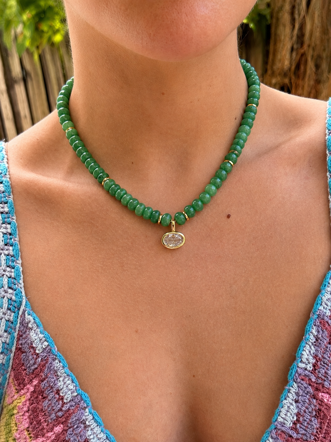 Milos Verde Necklace