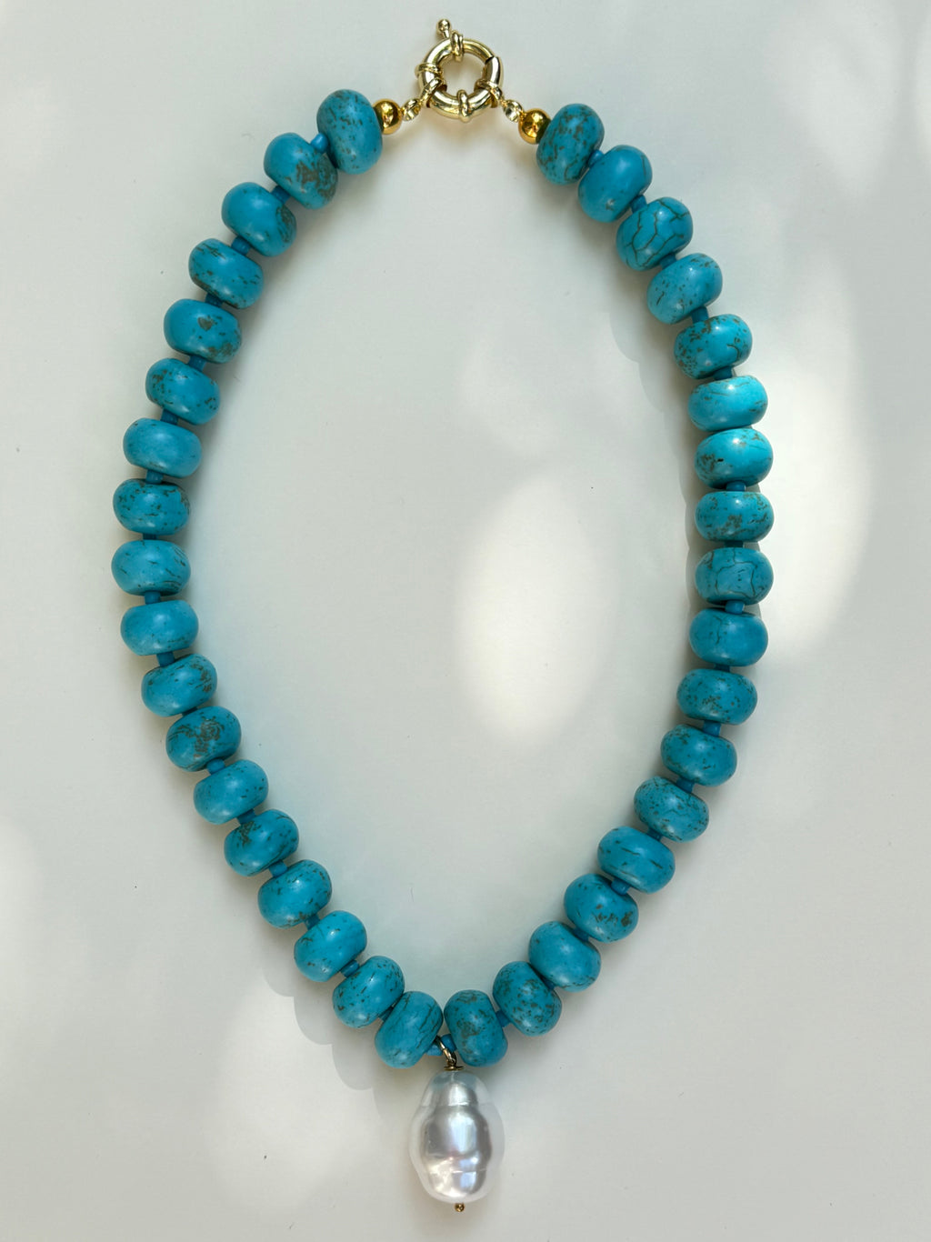 Santorini Pearl Necklace
