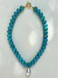 Santorini Pearl Necklace