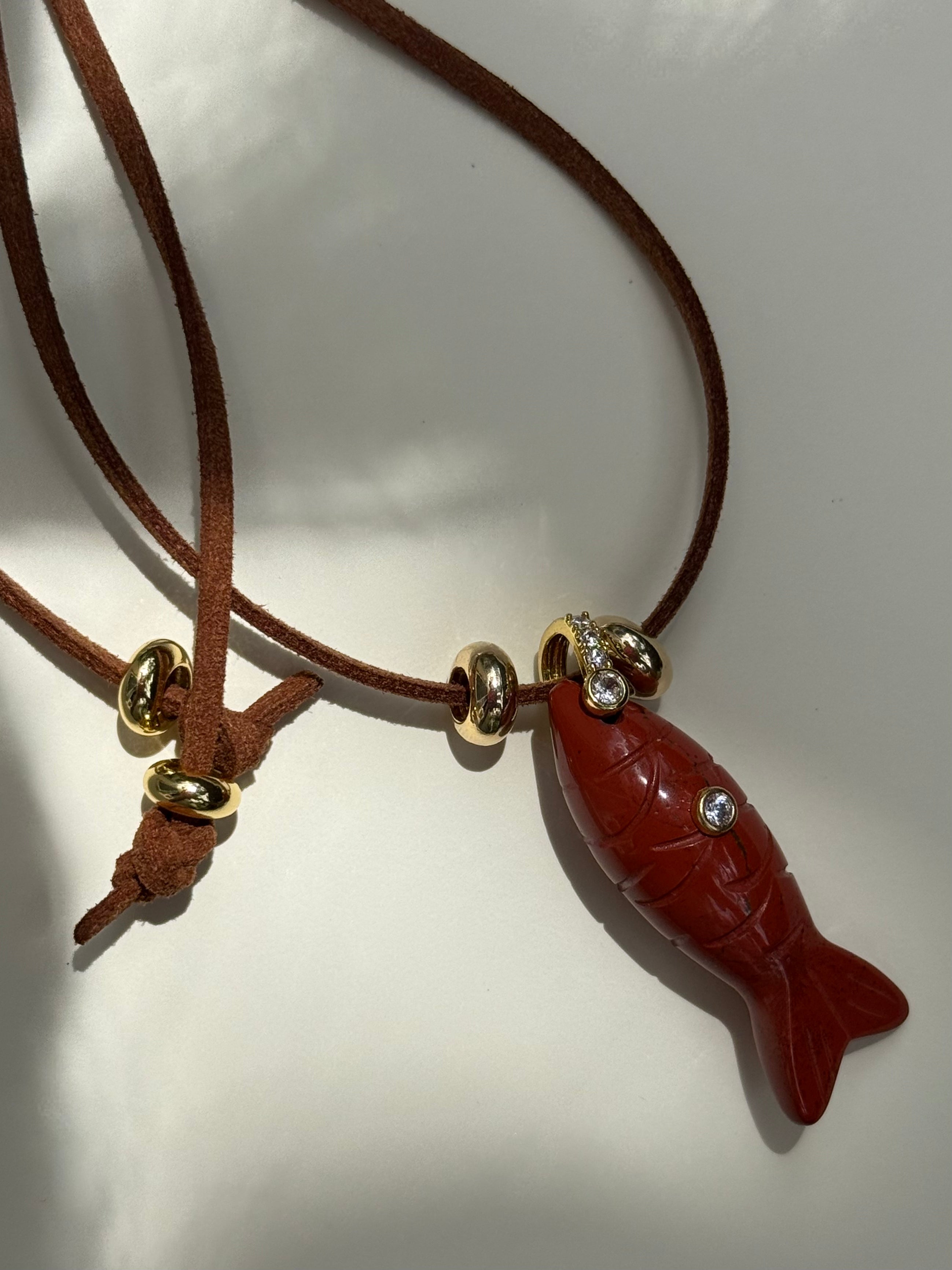 Formentera Fish Wrap Necklace