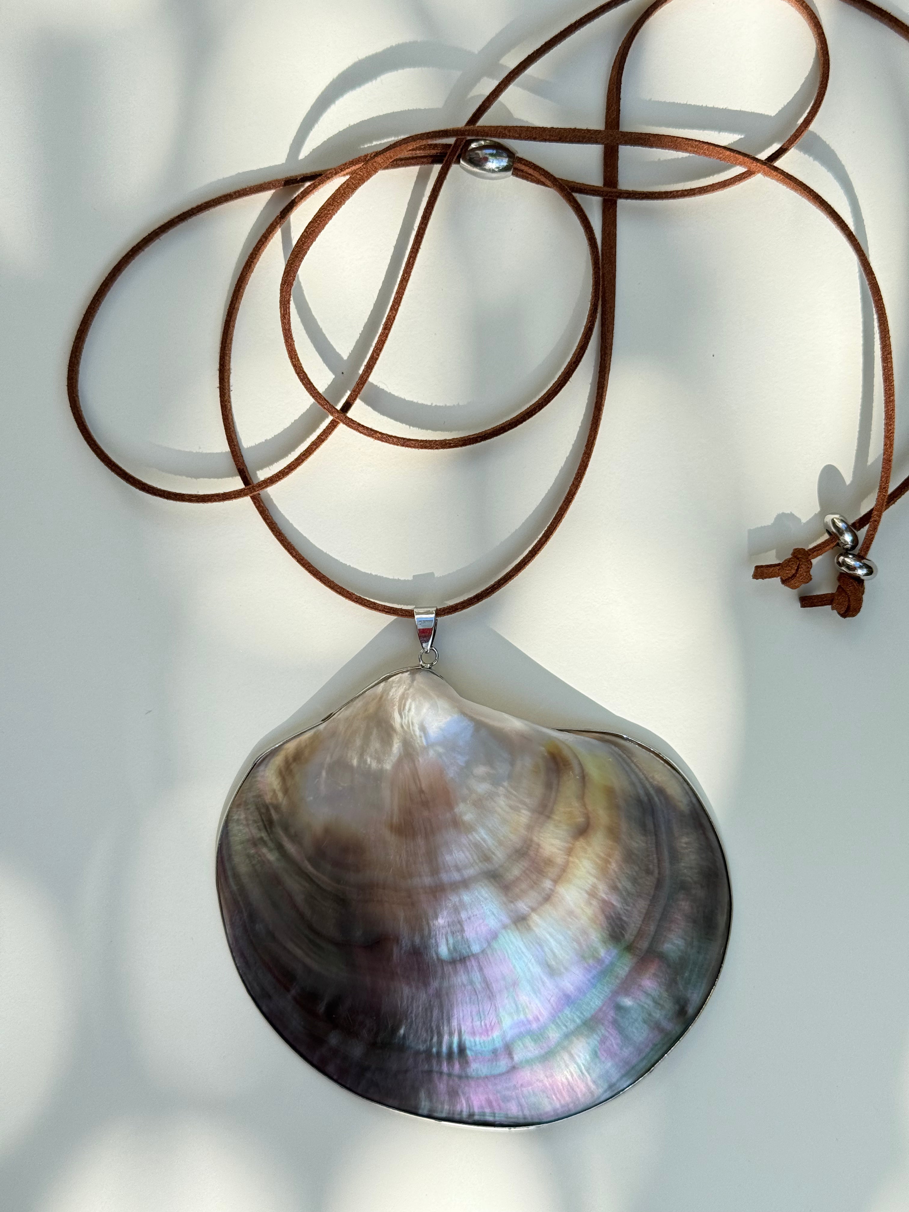 Menorca Shell Wrap Necklace