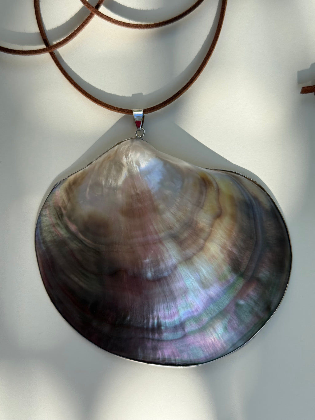Menorca Shell Wrap Necklace