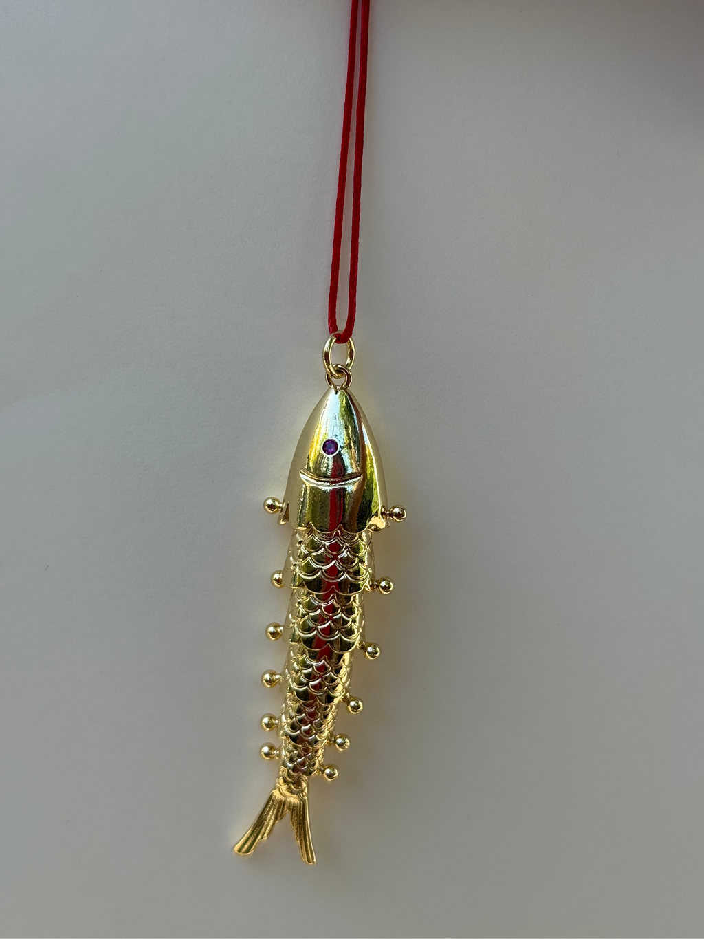 Bali fish necklace