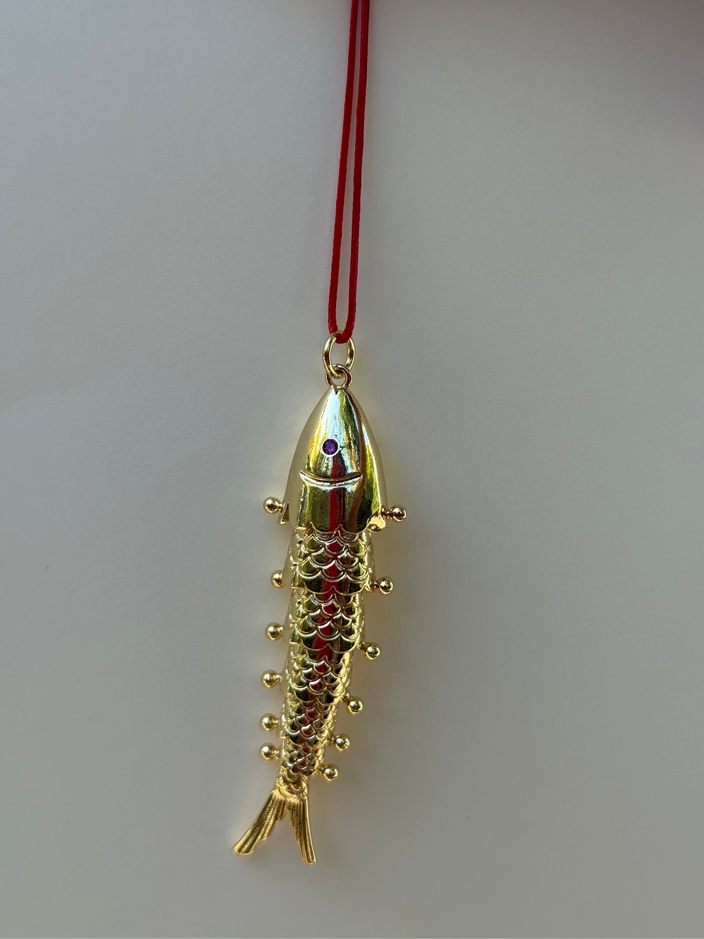 Bali fish necklace