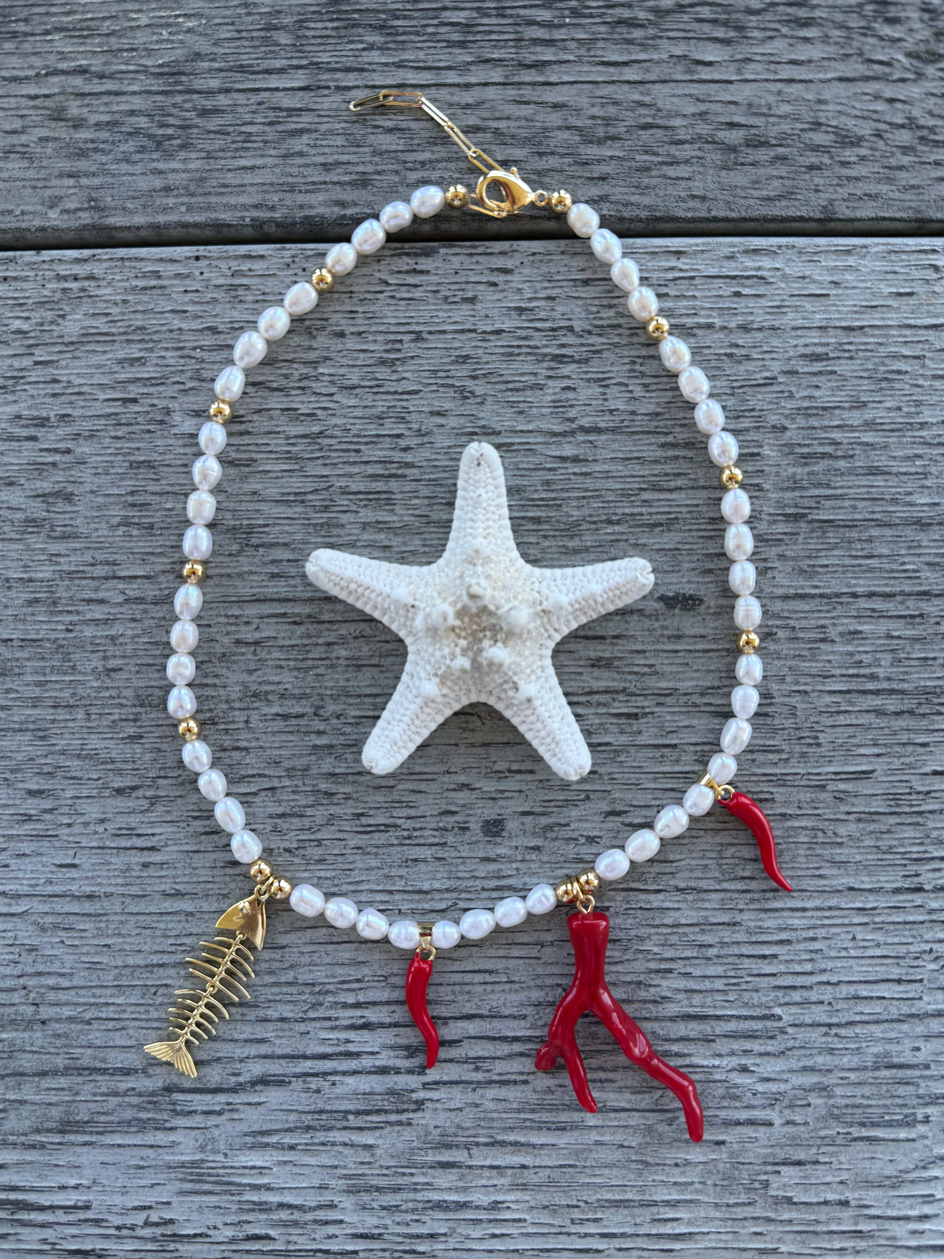 Capri Pearl Necklace